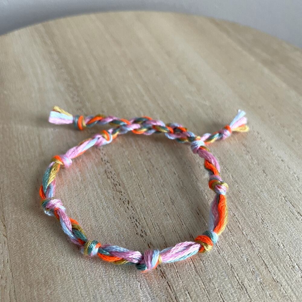 Vespera Bracelet anklet trendy comfortable tie embroidery thread woven gift
